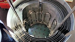 Interno di un formo da vuoto a 1200